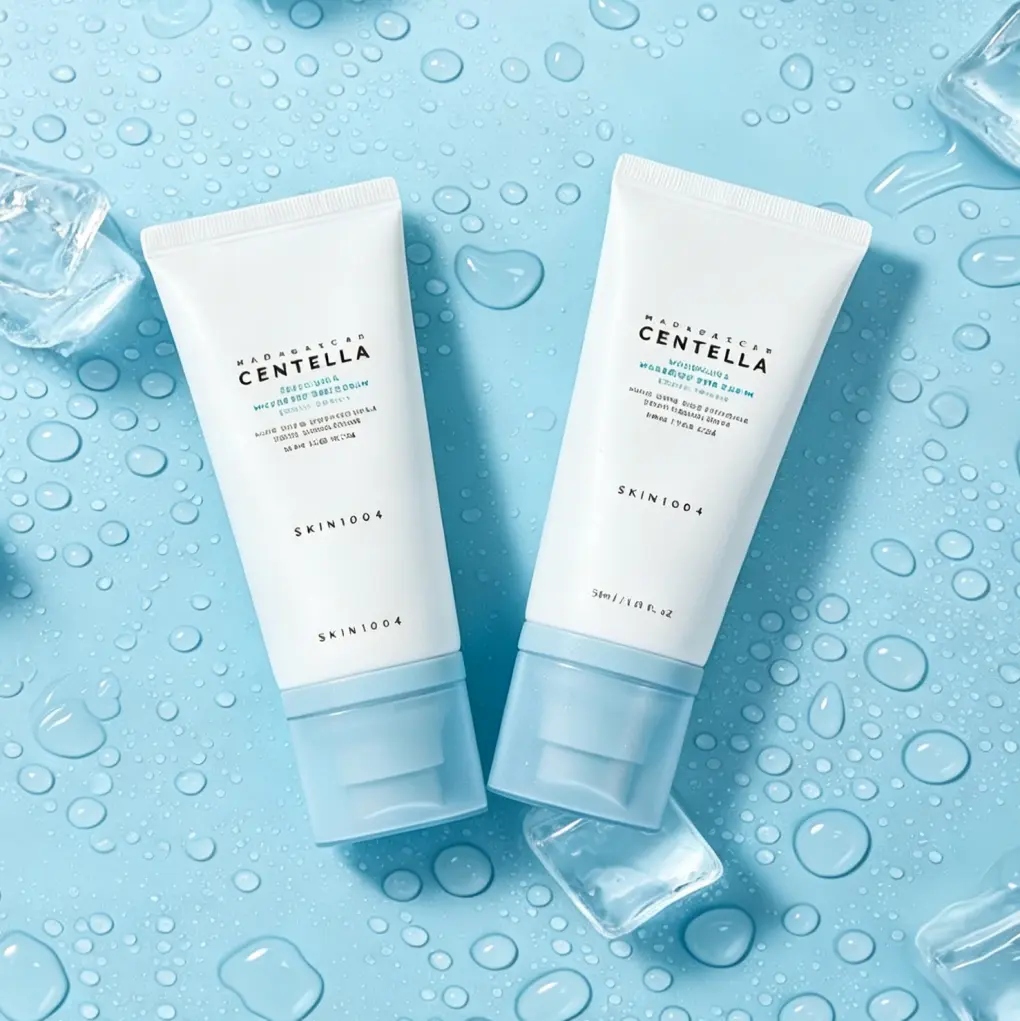 SKIN1004 Centella Water-Fit Sun Serum SPF50+, No White Cast & Non-Greasy Sunscreen, Hydrating Calming UV Protection for Sensitive Skin, 50mL