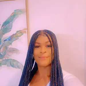 Knotless braided wig