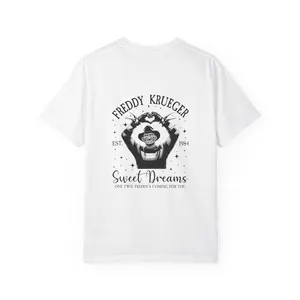 Freddy Krueger Sweet Dreams T-shirt, Unisex Horror Tee, Halloween Costume, Movie Merch, Fan Gift