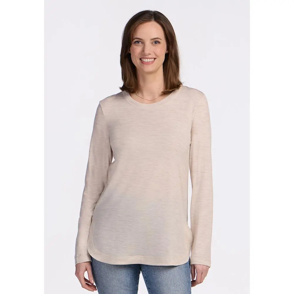 Hazel Tunic - Cream Heather