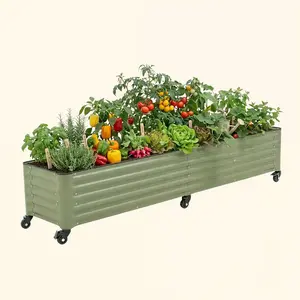 Vego Garden Classic Rolling Garden Bed - 1.75' x 8'