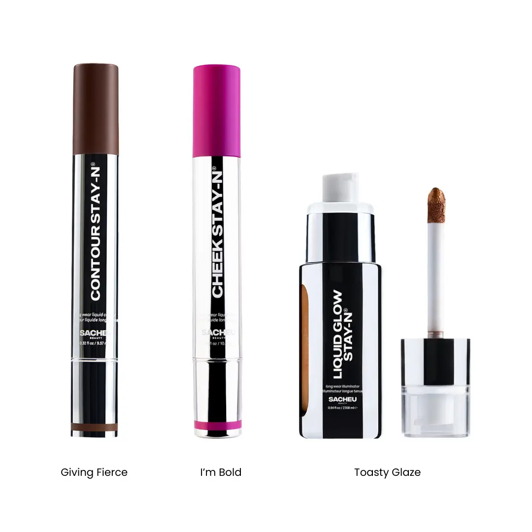 Giving Fierce + I'm Bold + Toasty Glaze