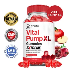 2 x Stronger Vital Pump XL Extreme Gummies Premium Dietary Supplement