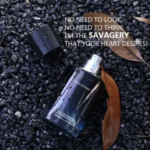 Eau de Parfum for Men - Signature Fougère Scent with Pepper Bergamot Lavender & Vetiver - Versatile Fragrance for Any Occasion - 50ml Travel Spray