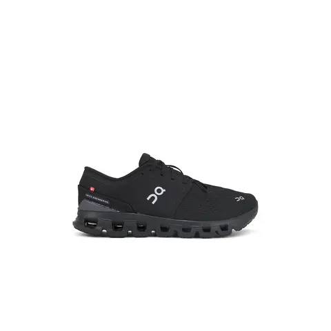 On Cloud X 4 Sneaker in Black & Eclipse