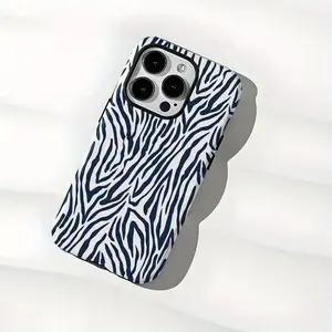 Zebra Pattern Mobile Phone Case, Suitable For iphone 17 pro case iphone 16 pro max case 15 14 13 12 11 & Samsung S25 S24 S23 Ultra Fe, cute pretty phone cases, TPU Shockproof phone case make it durable sturdy protective fits supports phone