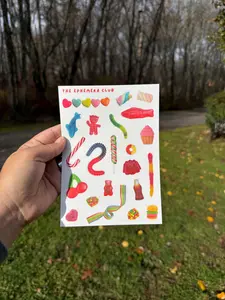 Candy Sticker Sheet