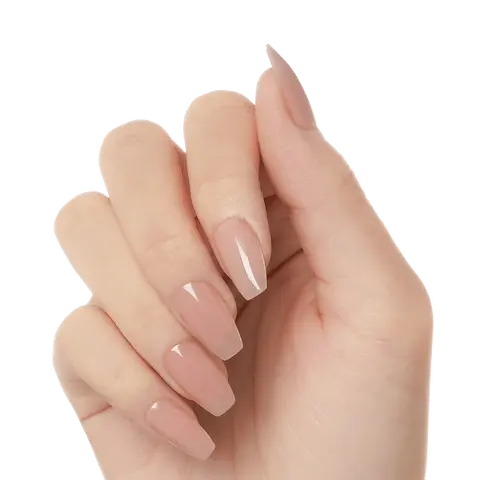Kiss Salon X-tend Color Press On Soft Gel Nails - Change It | Solid, Pink, Medium, Coffin