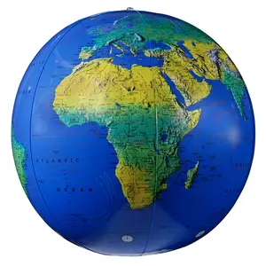 Replogle 16 inch Inflatable Topographical World Globe