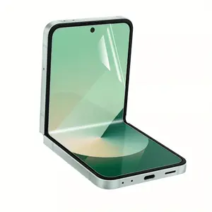 2+2 for Samsung Galaxy Z Flip5 6 7   2+2 Package Including 4 in 1 Protective Suite 2 Soft TPU Films 2 Glass Back Stick Screen Protectors High Definition Clear Anti Grease Fingerprint Full Protection Accessories