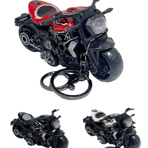 1pc Acrylic Keychain, 2D Flat Couple Motorcycle Design Keychain, Fashionable Jewelry, Ideal Gift For Motorcycle Lovers, Ideal For Key Storage, Suitable For Backpacks, Keys, Car Decoration