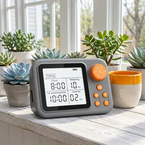 Indoor Plant Automatic Drip Irrigation Kit, Smart Watering System for 15 Potted Plants, Intelligent Humidity Detection & Programmable Timer, Easy Setup for Indoor & Outdoor Gardens, Ideal Vacation Solution for Busy Plant Lovers#SummerVibes