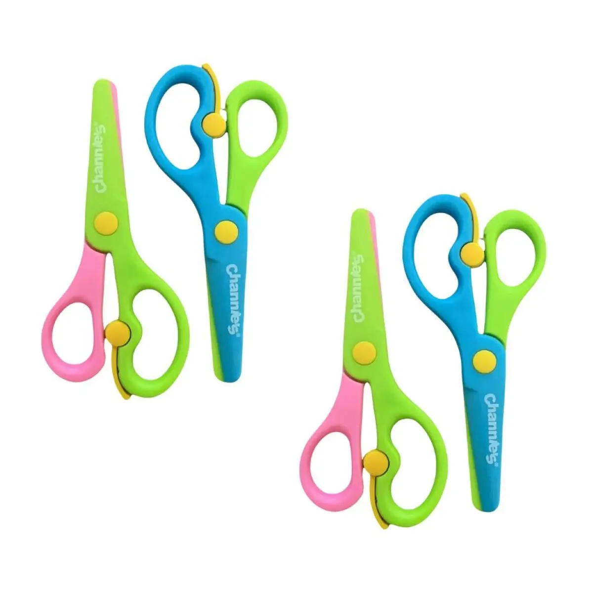 4 Pack Safety Scissors for Small Hands 4 Pack Safety Scissors for Small Hands