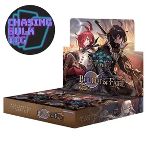 Shadowverse Evolve Bullet of Fate Booster Box English Edition 12 Packs 116 Cards with Foil Rarities & Token Cards