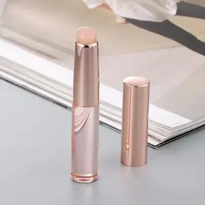 【Free shipping】1pc Portable Dust-proof Covered Silicone Lip Brush, Multifunctional Concealer Makeup Brush, Soft Swab, Round Head, Silicone, Mix Brush, Lipstick Brush, Girls' Gift