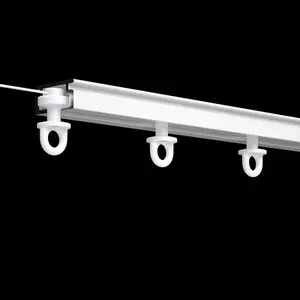 Snake Curtain Track Roller Beads, 10m Sliding Block Line Beads, Suitable for Electric Curtains & High-End Snake Wave Curtains