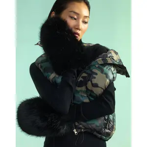 Faux Fur Oversized Mittens