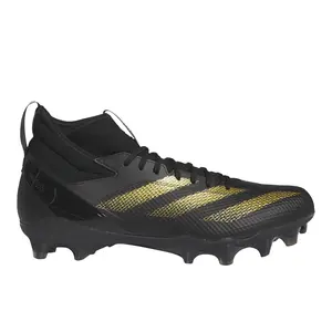 adidas Mens Adizero Impact Football Sneakers Shoes - Black, Gold