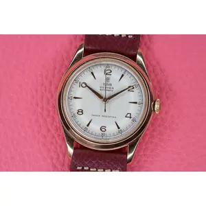 Tudor ref. 951 18k Rose Pink Gold 2-4-6-8-10-12 Dial