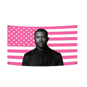 A 3X5 Feet Frank Music Ocean Flag with 4 Brass Grommets, Perfect for Decorating College Dorms, a Fun Flag Suitable for Living Rooms, Bedrooms, And Home Party Decorations.