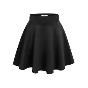 NYL Apparel Women's A-Line Flared Skater Skirt - Fashion, Lady, Casual, Chic Bottom, Regular and Plus Sizes, Made In USA