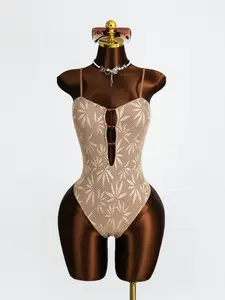 Ladies' sexy one-piece one-piece swimsuit