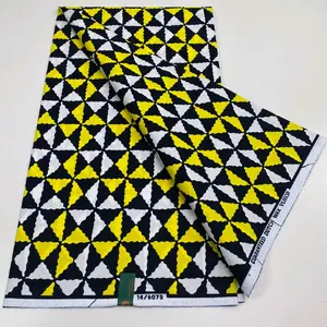 Authentic African Print wax 100%Cotton 6yards