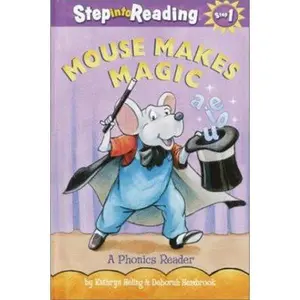USED-Mouse Makes Magic: Phonics Reader (Step-Into-Reading, Step 2) by Kathryn Heling (Paperback)