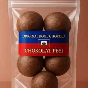 Best Haitian chocolate balls Caribbean snack 3 Boul