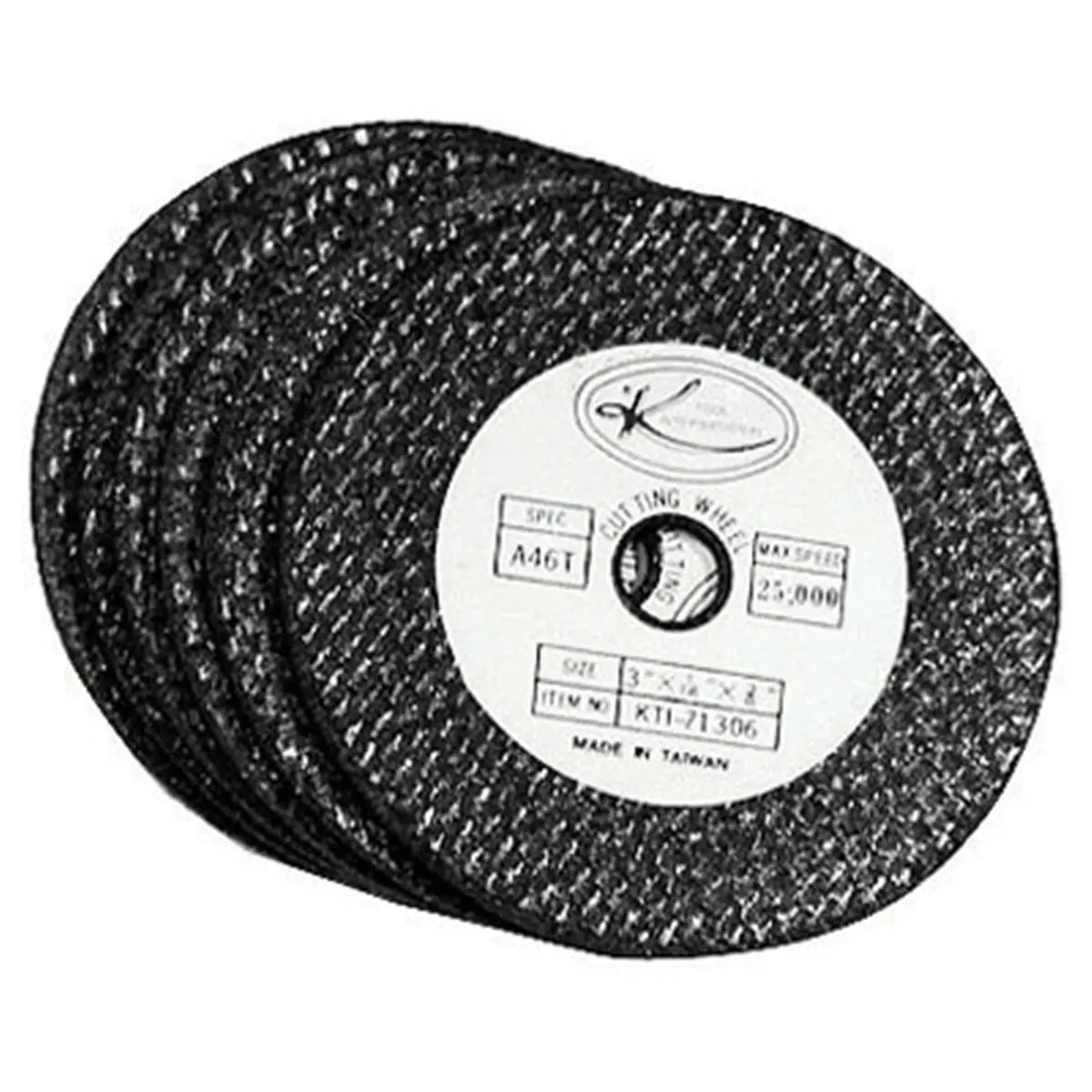 212 MAIN 3 in x 1/16 in Cut-Off Wheel 6-Pack, Metal Cutting Tool for Fiberglass, Cycling Equipment, Cutting Fiberglass, Light Metal Cuts, Outdoor Recreation