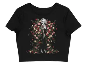 Marilyn Monroe Rose Tattoo T-Shirts