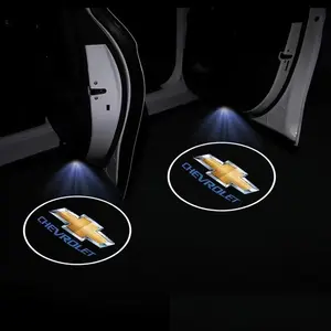 2pcs Suitable for Chevrolet Captiva door projection lamp laser lamp new Jingcheng welcome lamp modified decorative floor lamp(Battery Not Included)