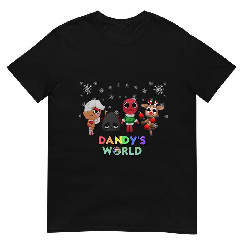 Dandy's World Holiday Toons Roblox T Shirt men gifts shirts