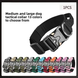 Dog Collar Explosion-Proof Tactical Collar with Handle