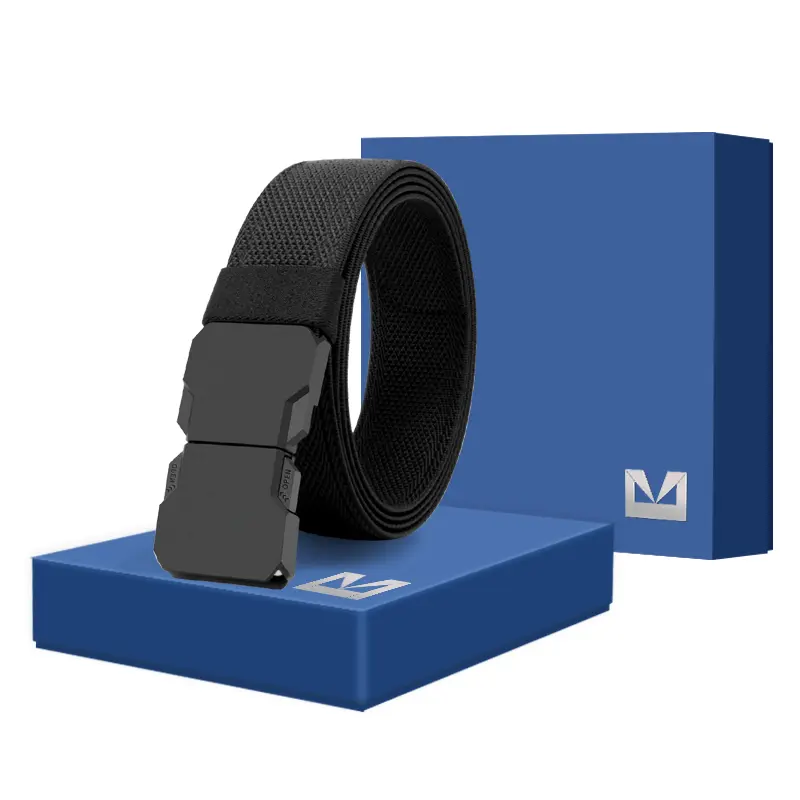 JVFV Authentic Men's Tactical Belt - 2026 Upgraded Buckle Men's Belt, Reinforced Edge Stitching, Flexible Interlocking Buckle, Adjustable Soft Design for Outdoor Jungle Activities, Casual Jeans, Personal Use or Gifting, Buckle Men's Belts