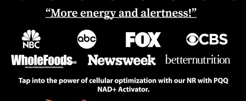 Health Thru Nutrition NR+PQQ for Energy & Anti-Aging 300mg NR + 20mg PQQ NAD+ Booster Vegan 60 Caps Antioxidant Supplement