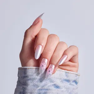 Kiss Glam 3D & Jewel Press On Glue Nails  - Captured