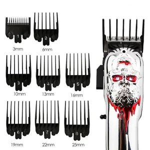 Electric Hair Clipper Limit Comb Set, 8 Counts Hair Clipper Comb Set, Professional Hair Clipper Comb Set, Personal Care Accessories, Halloween