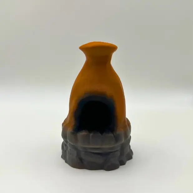 3D Printed Rust Furnace with light