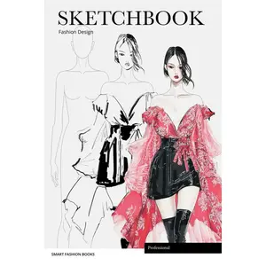 Professional Fashion Design Sketchbook for Adults: 201-Page Drawing Journal with Ready-to-Use figure Templates – Perfect for Sketching Clothes, Accessories, and Hairstyles. Paperback – December 10, 2024