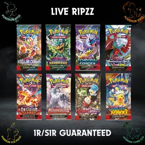 Pokemon Scarlet and Violet Illustration Rare Specialty (IR/SIR Guaranteed)