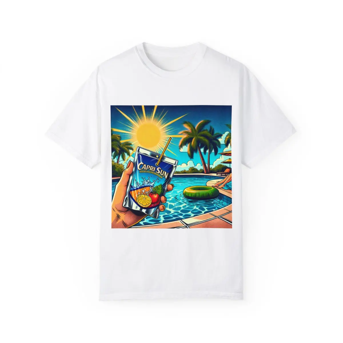 Adult Capri Sun by the Pool - Short Sleeve Tee