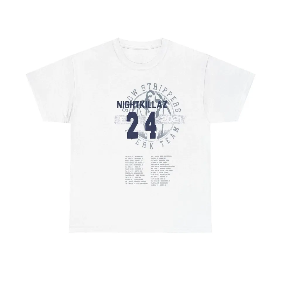 Night Killaz Snow Strippers Shirt, Nice Bass Bro Tour Tee, Rave Festival Merch, Electronic Music Apparel, Unisex Album Design SS