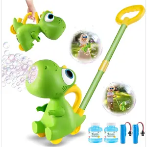 001-X Rechargeable Bubble Machine for Toddlers 1-3: Portable Dinosaur Bubble Maker Blower for Party Birthday Christmas Kids Gift | Outdoor Toys for 3 4 5 Year Old Boy Girl