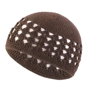 Kufi hat stretch fit Muslim prayer cap