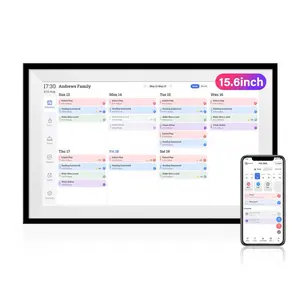 Digital Photo Frame Electronic Chore Chart To-Do list Planner for Home With WiFi Sync 15.6”
