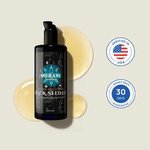 High Potency Cold-Pressed Organic Black Seed Oil with 3% Thymoquinone