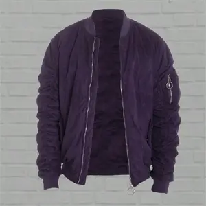 Jacket Classic Minimalist Design Elastic Ribbed Trim Varsity Style Urban Streetwear Fall Winter Outerwear