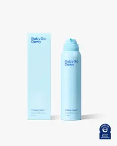 Baby go dewy STRING FOAM Barrier Friendly Non-Drying Facial Cleanser with APG & Plant-Powered Ingredients for Sensitive Skin 100ml Fragrance Free Glycerin