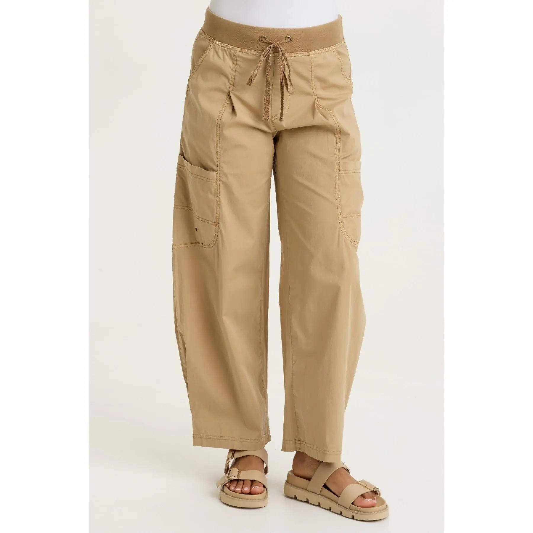 Pender Poplin Barrel Pant